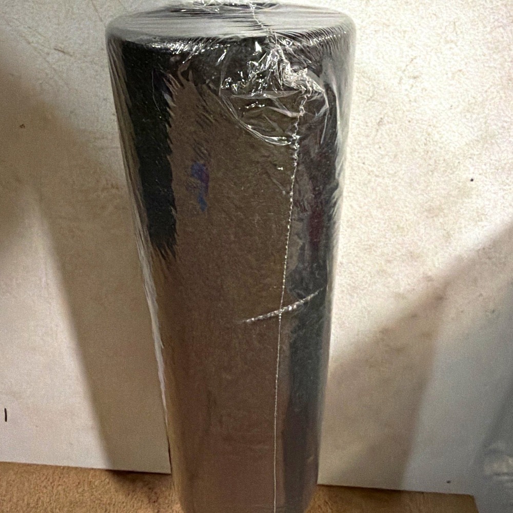 Hard Foam Roller - Black Foam Material, 1 Item Set, Set Includes Foam Roller